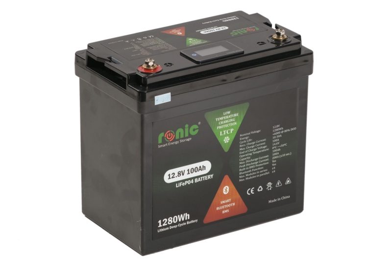 Baterie/Acumulator LiFePO4, 12.8V 100Ah, functie Bluetooth si LTCP, model LFP12100SDHY MINI COMPACT - imagine 2