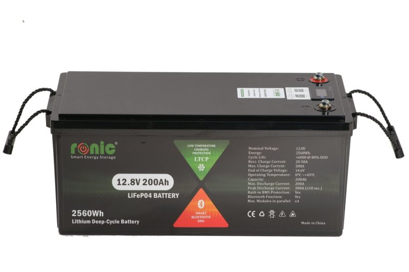 Baterie/Acumulator LiFePO4, 12.8V 200Ah, functie Bluetooth si LTCP, model LFP12200SDSG - imagine 2
