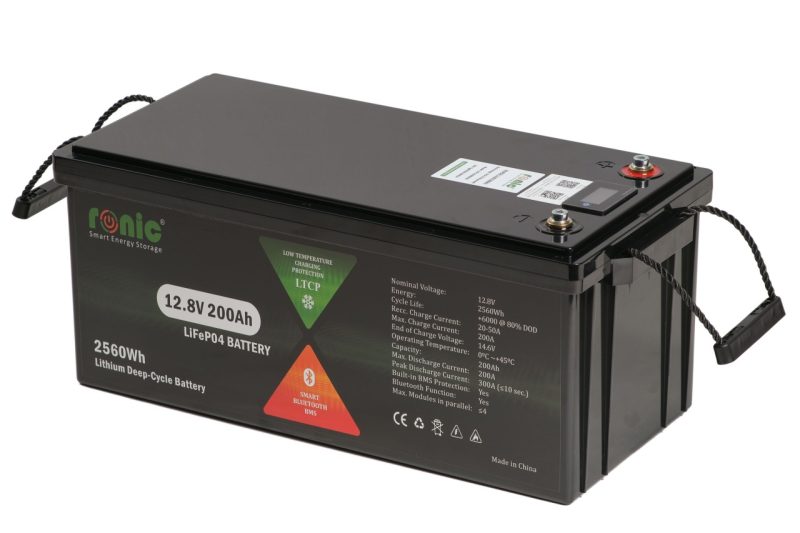 Baterie/Acumulator LiFePO4, 12.8V 200Ah, functie Bluetooth si LTCP, model LFP12200SDSG - imagine 3