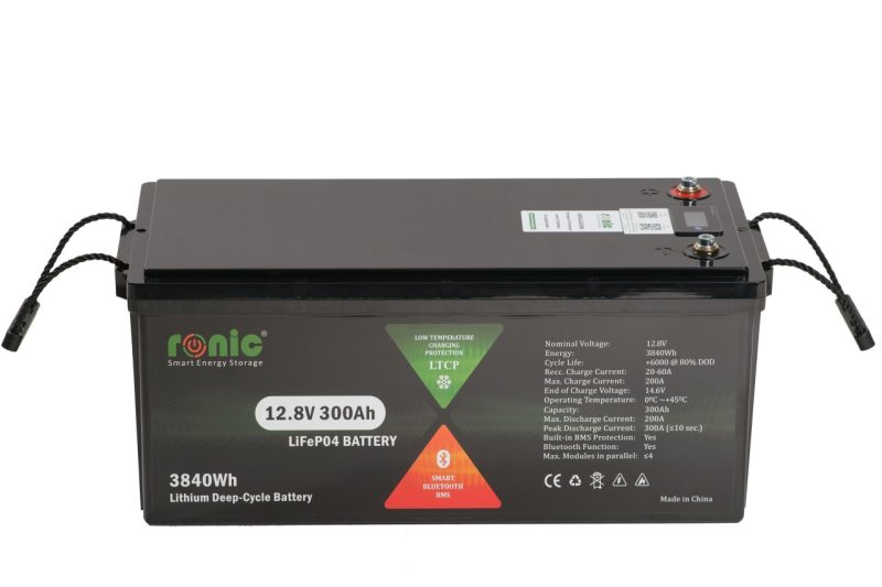 Baterie/Acumulator LiFePO4, 12.8V 300Ah, functie Bluetooth si LTCP, model LFP12300SDSG - imagine 2