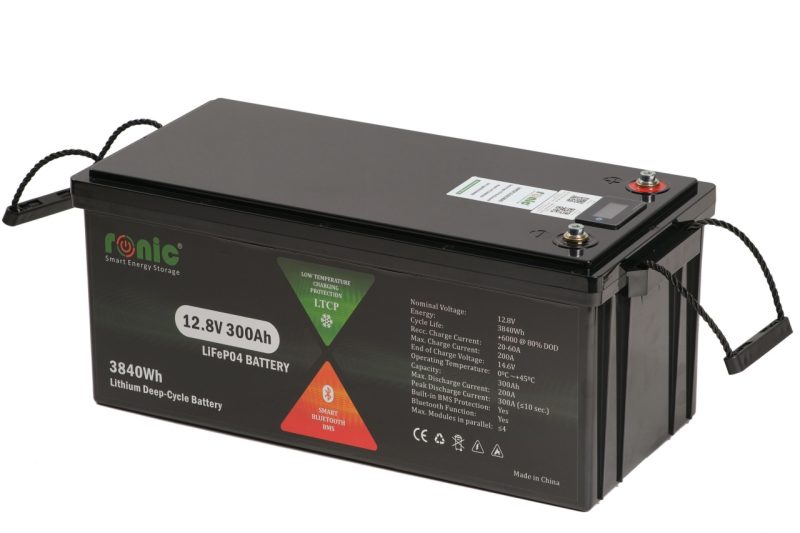 Baterie/Acumulator LiFePO4, 12.8V 300Ah, functie Bluetooth si LTCP, model LFP12300SDSG - imagine 3
