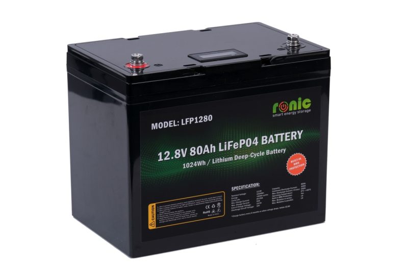 Baterie/Acumulator LiFePO4, 12.8V 80Ah, model LFP1280 - imagine 4