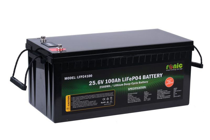 Baterie/Acumulator LiFePO4, 25.6V 100Ah, model LFP24100 - imagine 2