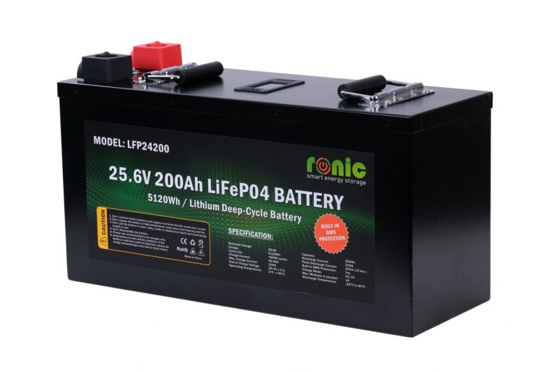 Baterie/Acumulator LiFePO4, 25.6V 200Ah, model LFP24200 - imagine 3
