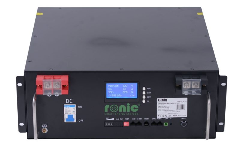 Baterie/Acumulator LiFePO4, 51.2V 100Ah, model 48100