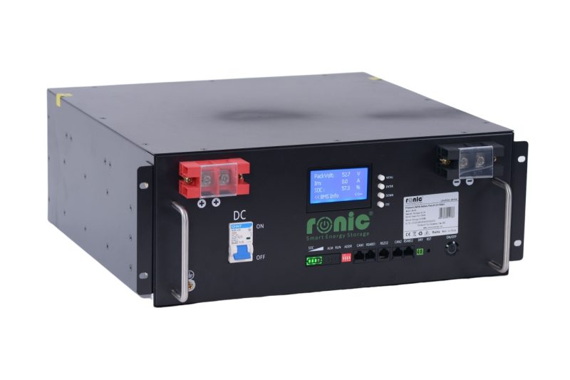Baterie/Acumulator LiFePO4, 51.2V 100Ah, model 48100 - imagine 2