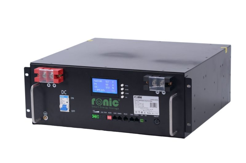 Baterie/Acumulator LiFePO4, 51.2V 100Ah, model 48100 - imagine 3