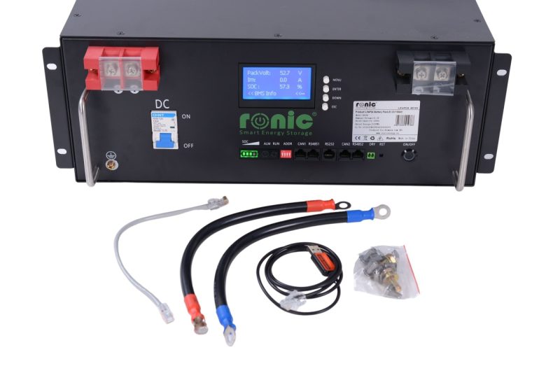 Baterie/Acumulator LiFePO4, 51.2V 100Ah, model 48100 - imagine 5