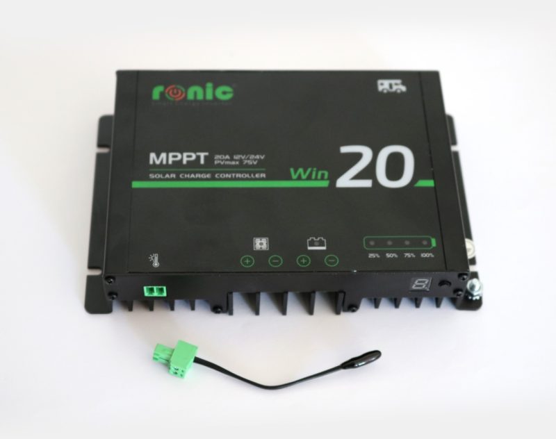 Controler/Regulator Incarcare Solara WIN2075-K, Bluetooth, 20A, 12V/24V - imagine 2