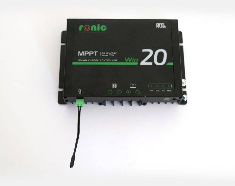 Controler/Regulator Incarcare Solara WIN2075-K, Bluetooth, 20A, 12V/24V - imagine 3