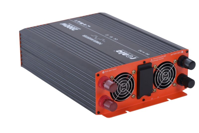 Invertor DC-AC cu Sinus Modificat, 12V-230V, model RONIC KS2000M, 2000W/4000W - imagine 4