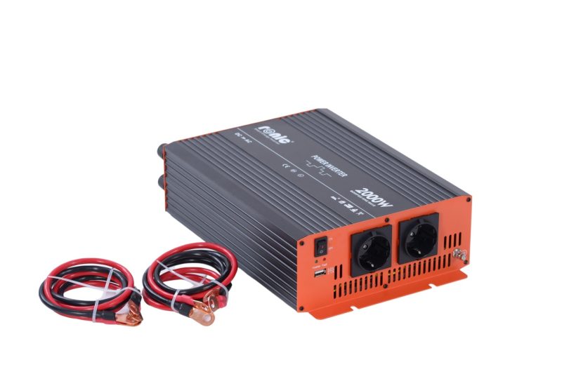 Invertor DC-AC cu Sinus Modificat, 12V-230V, model RONIC KS2000M, 2000W/4000W - imagine 5