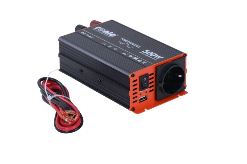 Invertor DC-AC cu Sinus Modificat, 12V-230V, model RONIC KS500M, 500W/1000W - imagine 5