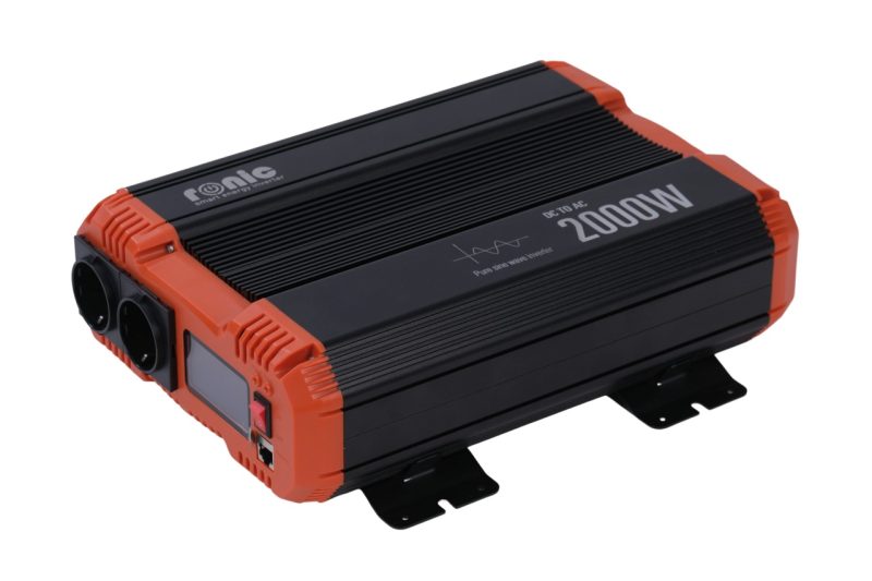 Invertor DC-AC cu Sinus PUR, 12V-230V, model RONIC KSC-2000W, 2000W/4000W - imagine 3