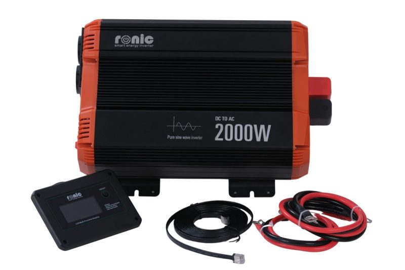 Invertor DC-AC cu Sinus PUR, 12V-230V, model RONIC KSC-2000W, 2000W/4000W - imagine 5