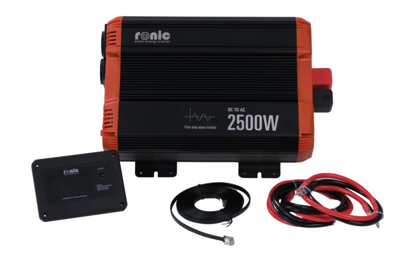 Invertor DC-AC cu Sinus PUR, 12V-230V, model RONIC KSC-2500W, 2500W/5000W - imagine 2