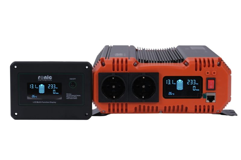 Invertor DC-AC cu Sinus PUR, 12V-230V, model RONIC KSC-2500W, 2500W/5000W - imagine 5