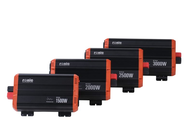 Invertor DC-AC cu Sinus PUR, 12V-230V, model RONIC KSC-2500W, 2500W/5000W - imagine 6