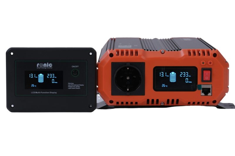 Invertor DC-AC cu Sinus PUR, 12V-230V, model RONIC PSC-1500W, 1500W/3000W - imagine 5
