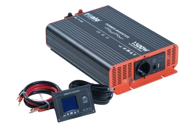 Invertor DC-AC cu Sinus PUR, 12V-230V, model RONIC RS1500P, 1500W/3000W - imagine 7