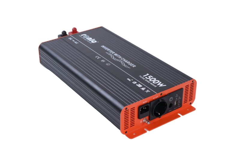 Invertor DC-AC cu Sinus PUR, 12V-230V, model RONIC RSC1500P, 1500W/3000W - imagine 2