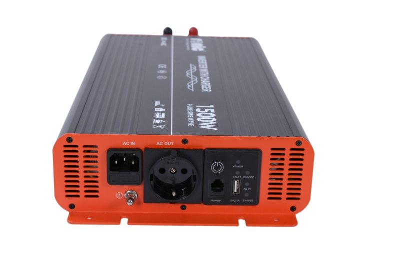 Invertor DC-AC cu Sinus PUR, 12V-230V, model RONIC RSC1500P, 1500W/3000W - imagine 4
