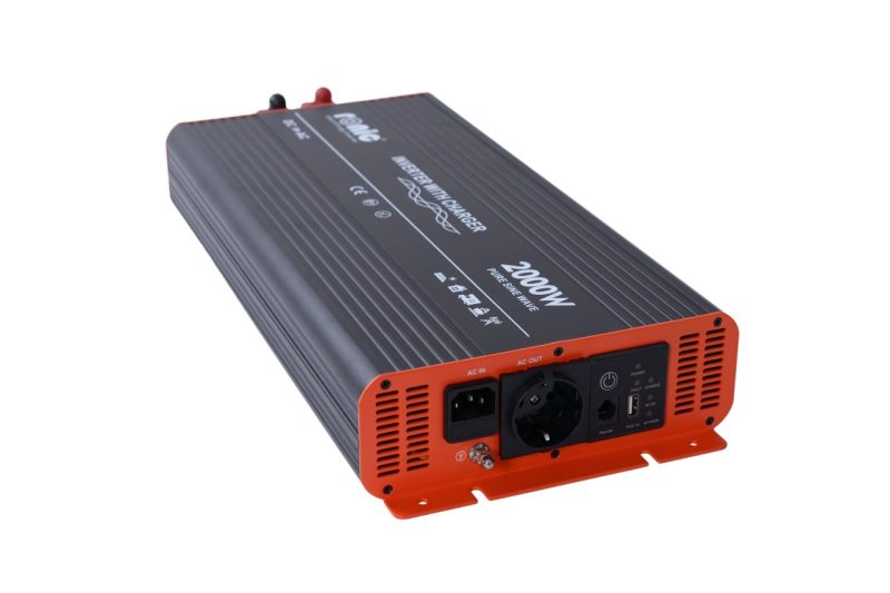 Invertor DC-AC cu Sinus PUR, 12V-230V, model RONIC RSC2000P, 2000W/4000W - imagine 2