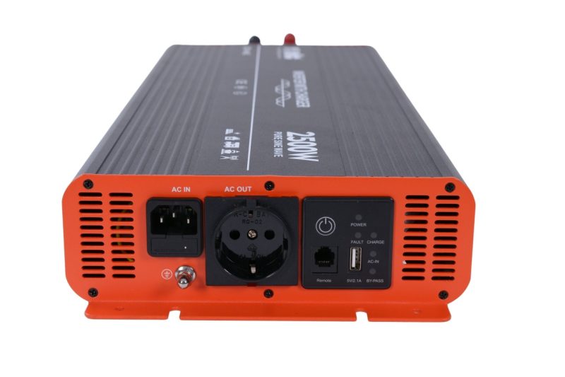 Invertor DC-AC cu Sinus PUR, 12V-230V, model RONIC RSC2500P, 2500W/5000W - imagine 4