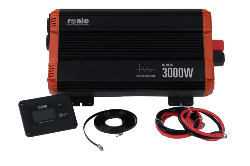 Invertor DC-AC cu Sinus PUR, 24V-230V, model RONIC KSC-3000W-24V, 3000W/6000W - imagine 4
