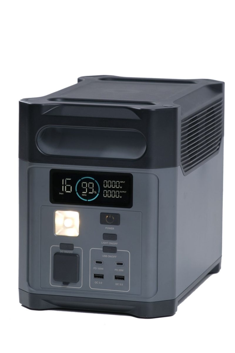 Statie portabila curent, 1200W (1024 Wh), LiFePO4, model EP1200 - imagine 3
